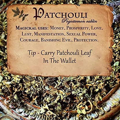 Herbaveda- Patchouli Leaves Dried 100g | Good for Skin