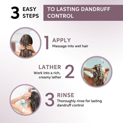 System Professional Clear Scalp Anti-dandruff Shampoo for Flake-Free & Itch-Free Scalp