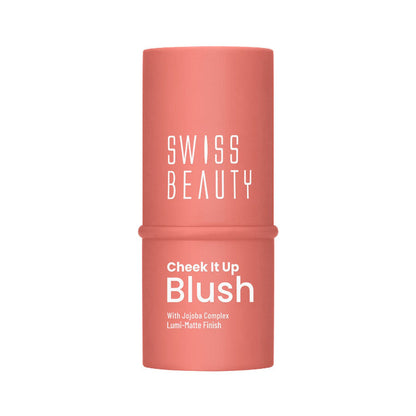 Swiss Beauty Cheek It Up Lumi-Matte Finish Blush - 4 Too Cheeky