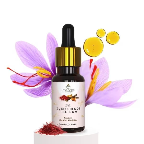 The Tribe Concepts 24k Kumkumadi Thailam - Skin Brightening Oil