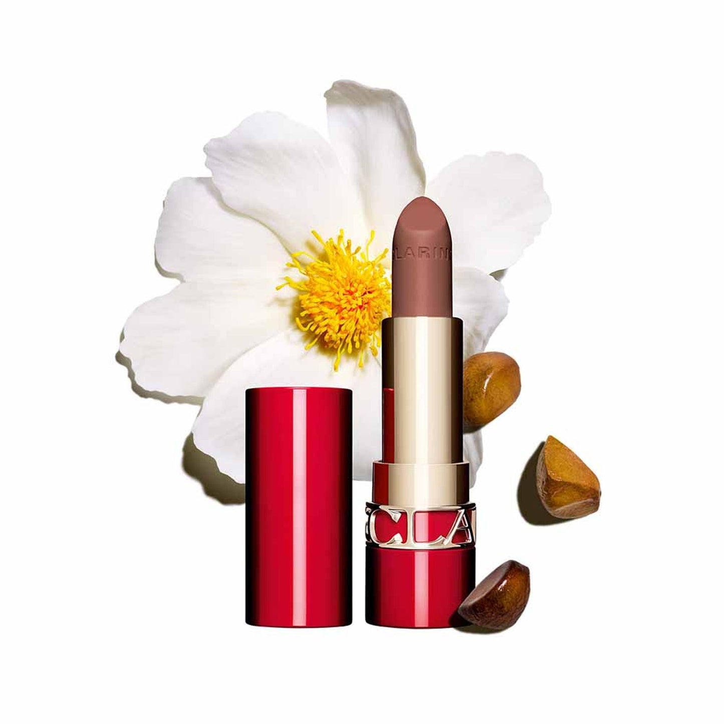 Clarins Joli Rouge Velvet Lipstick - 758V Sandy Pink
