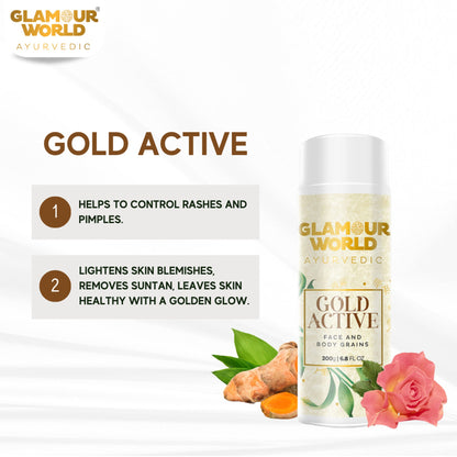 GLAMOUR WORLD AYURVEDIC Gold Active