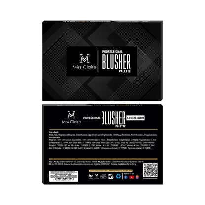 Miss Claire Professional Blusher Palette - 1