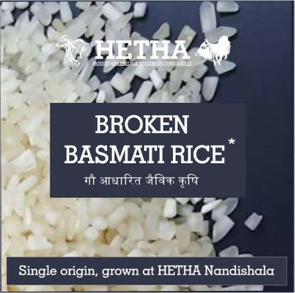 Hetha Broken Basmati Rice - from Certified Organic Paddy