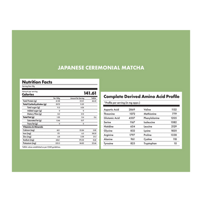 Cosmix No Nonsense Plant Protein Japanese Ceremonial Matcha