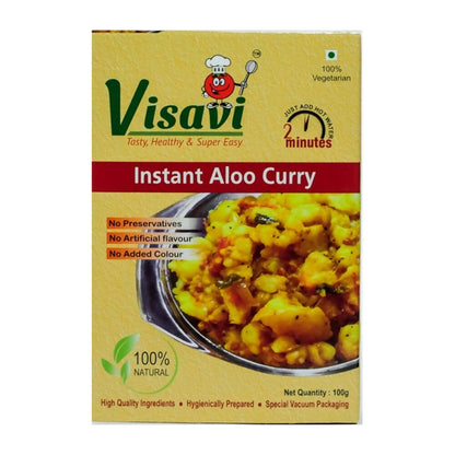 Visavi Instant Aloo Curry (Palya)