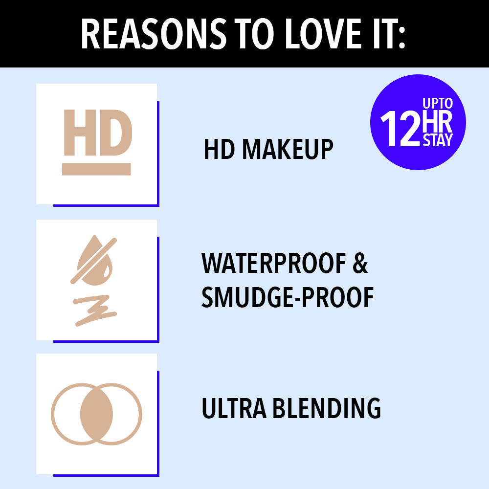 Blue Heaven HD All In One Make Up Stick - Honey Medium