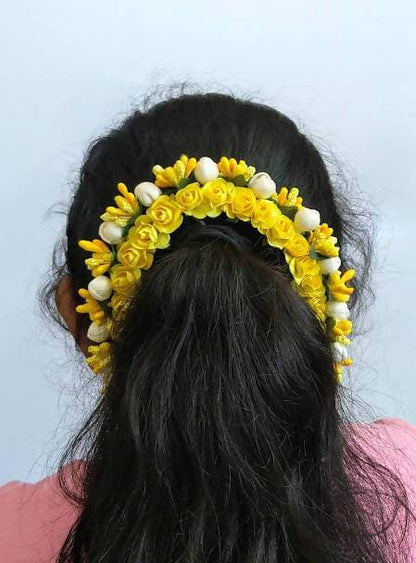 Yellow Flower Gajra