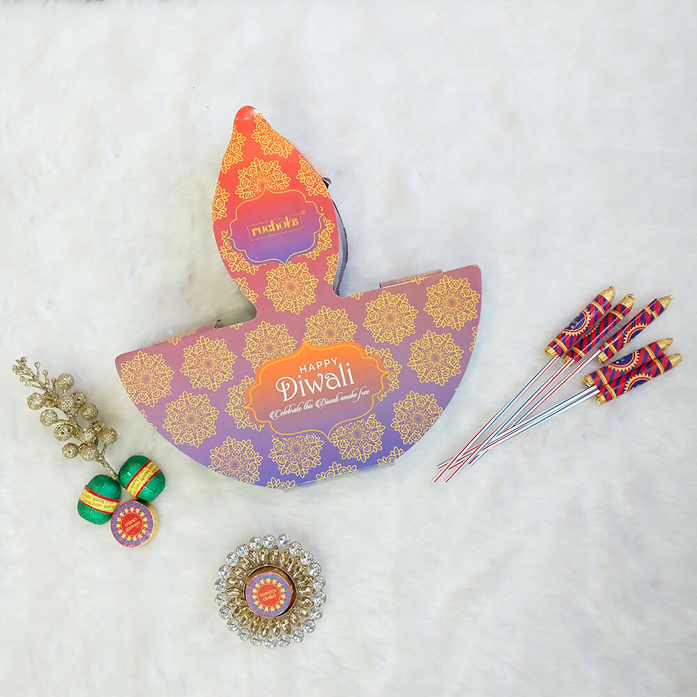 Dibha Diwali Premium Diya Shape Gift Pack