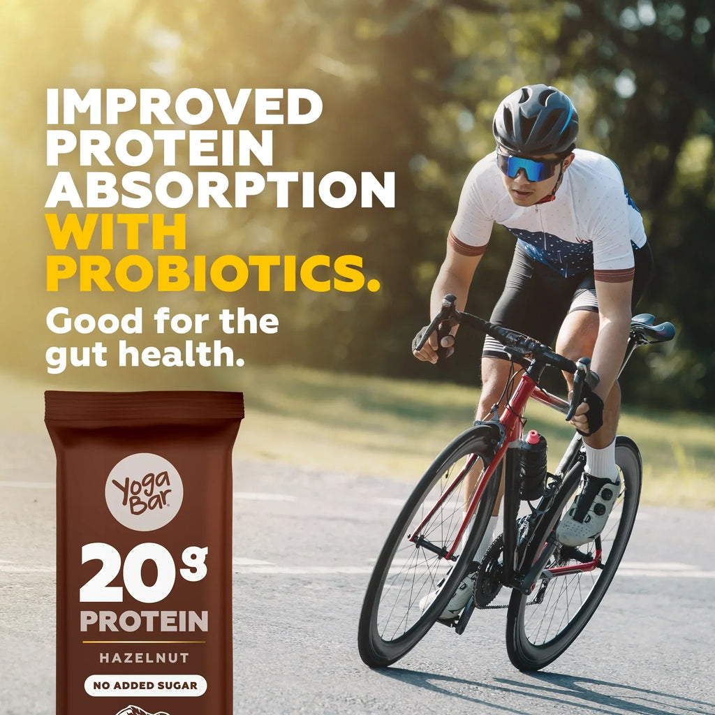 Yogabar Hazelnut 20g Protein Bar - 420 gms