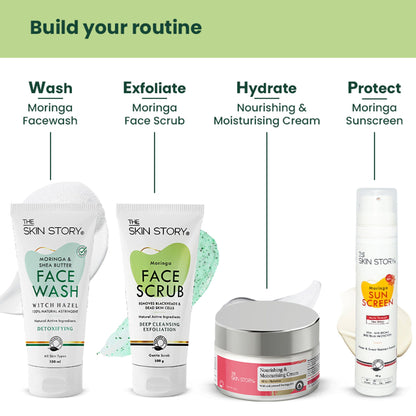The Skin Story Moringa Gentle Face Scrub