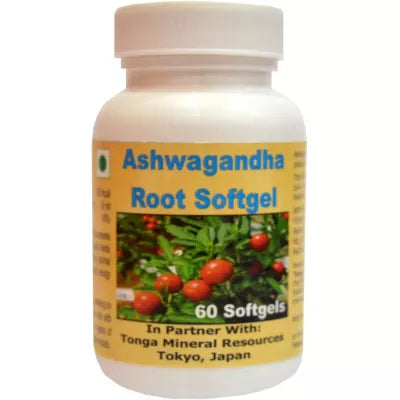 Tonga Herbs Ashwagandha Root - 60 gels