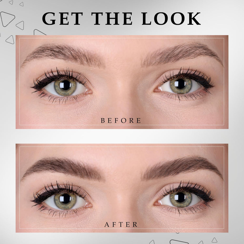 FACES CANADA HD Shape Up Brow Kit - Grey 01, 2.8g | Eyebrow Duo Kit - Wax & Powder With Brush | Long-Lasting | Precise & Natural Looking | Rich Color Payoff | Shaped & Defined Brows | Cruelty-free