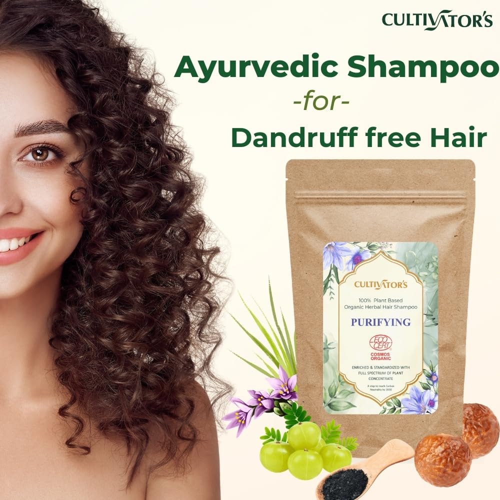 Cultivator's Purifying Organic Natural Hair Shampoo - 250 gms