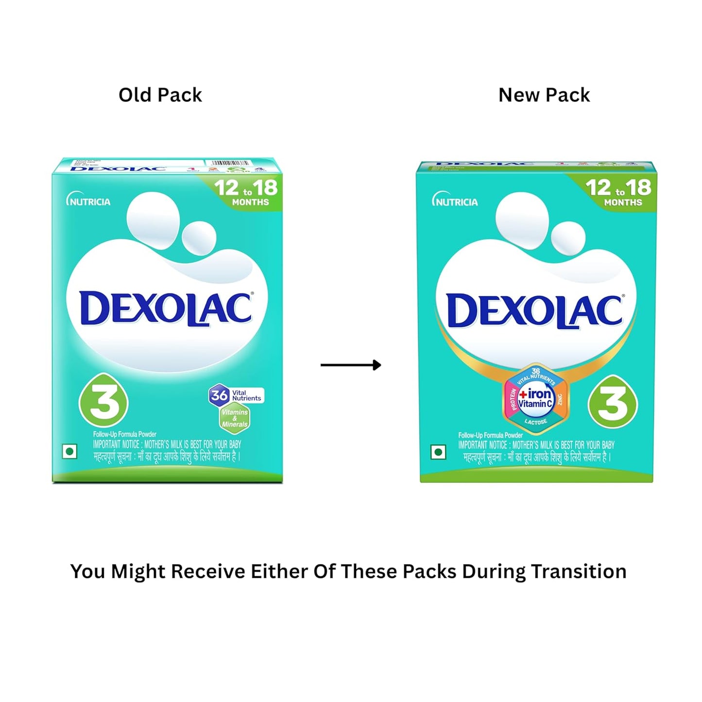 Dexolac Infant Formula Powder After 12 Months Stage 3