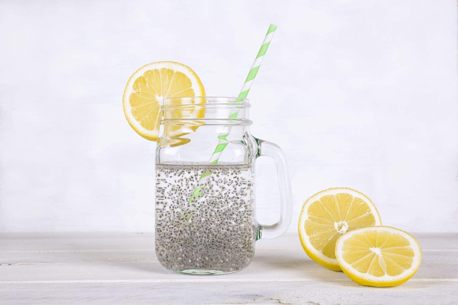 Go Vegan Chia Seeds for Weight Loss - 500gm | Omega 3 Best for Weight Loss (JAR PACK)