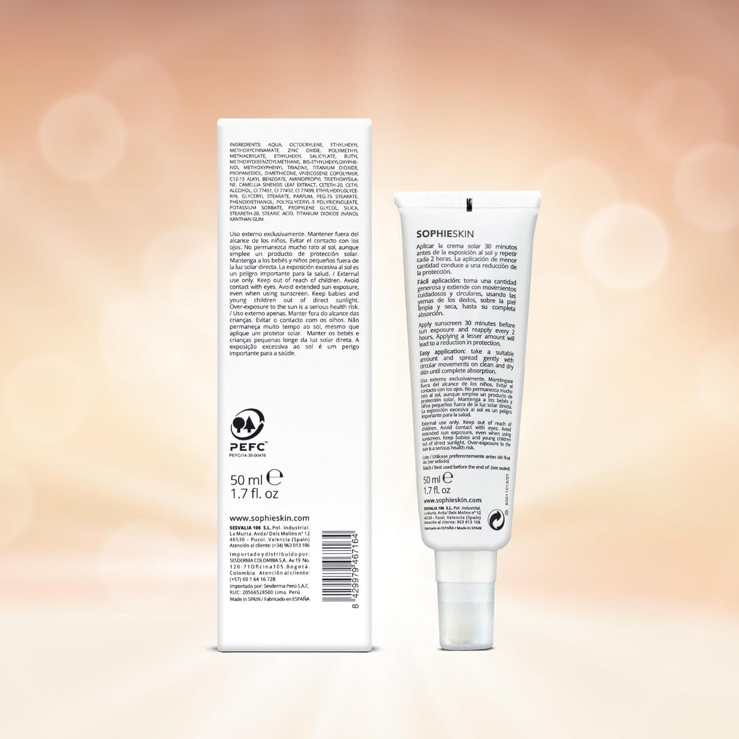 Sesderma Sophieskin BB Cream Facial Sunscreen Spf 50 - 50 ml