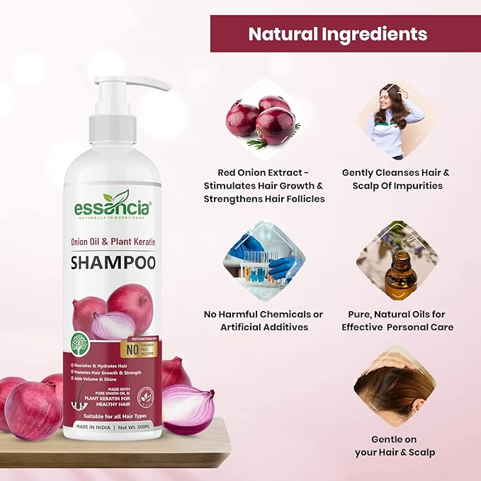 Essancia Onion Shampoo - 500 ml