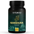 Ambrosial Gokshura Tablets | Tribulus Terrestris High Strength Gokshura 500 mg EACH Capsule | Supports Immunity & Healthy Urinary Tract (Pack of 1-60 Capsules)