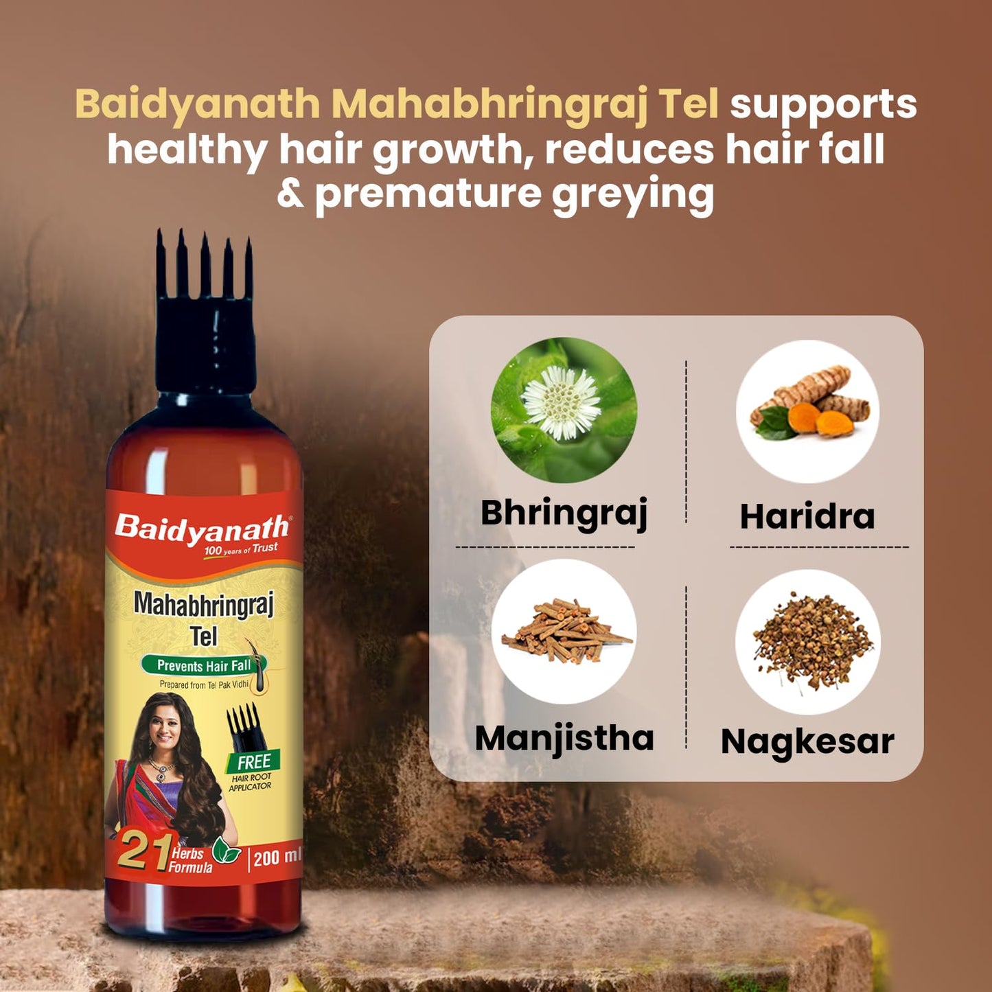 Baidyanath Jhansi Mahabhringraj Tel