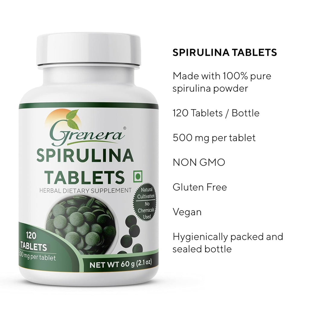 Grenera Moringa and Spirulina Combo