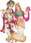 Rangoli White Glossy Vinyl Wall Sticker Premium Self-Adhesive Waterproof Parent-5 Design-19