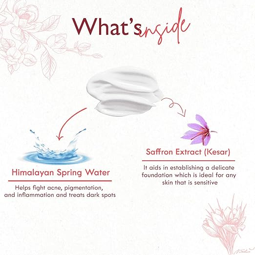 Anherb Sandal & Saffron Face Wash - 100 gms