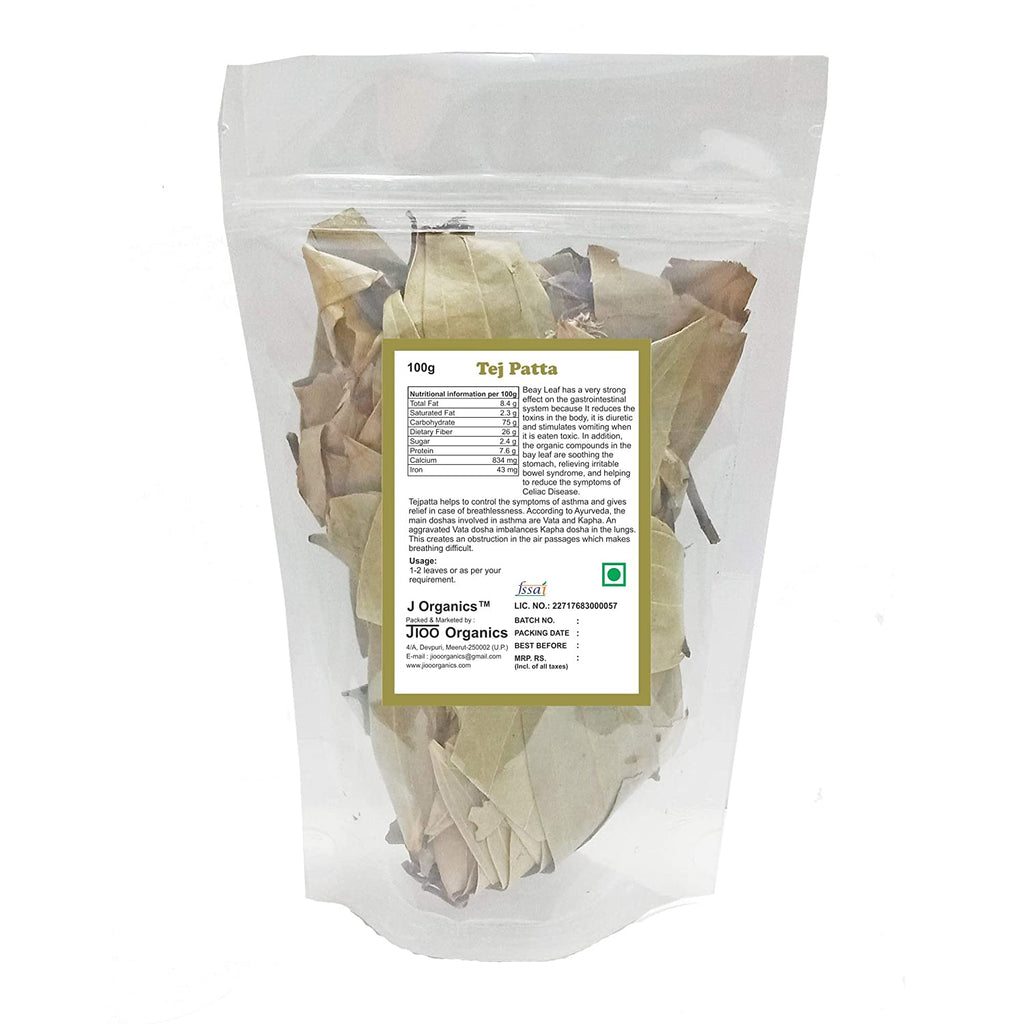 Jioo Organics Tej Patta (Bayleaf) - 100 gms