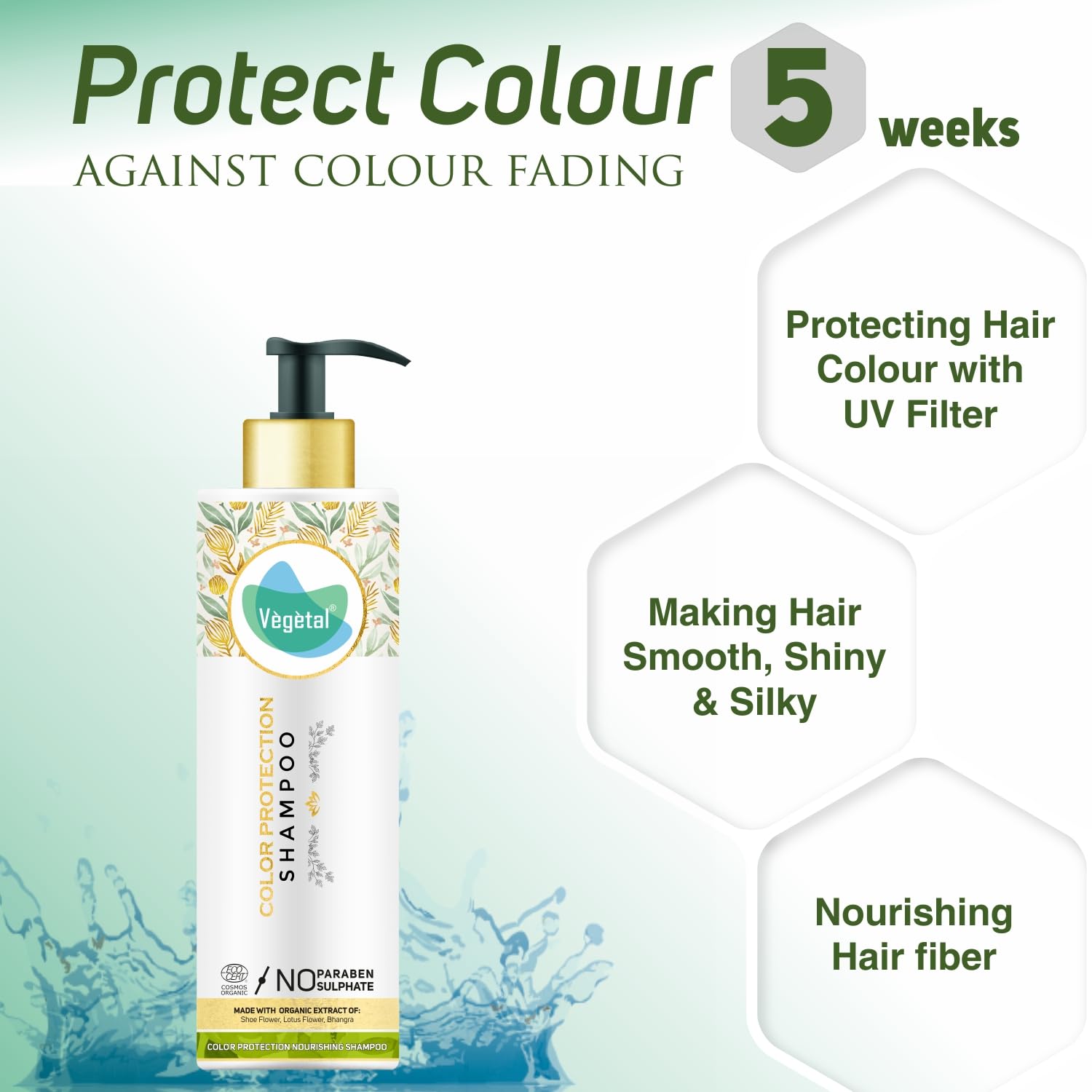 Vegetal Color Protection Shampoo - 200 ml