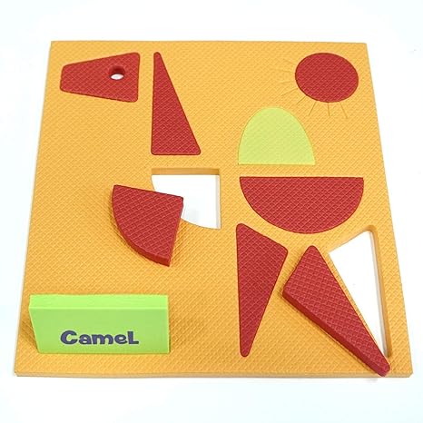 Imagimake Wildlife Themed 5 Animals Activity Puzzle Kit for 3 Years and Above Multicolour Baby