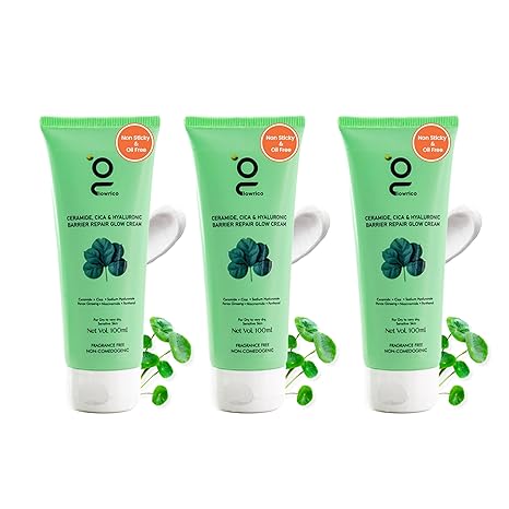 Glowrico Face Barrier Repair Glow Moisturizer - 100 ml Each (Pack of 3)