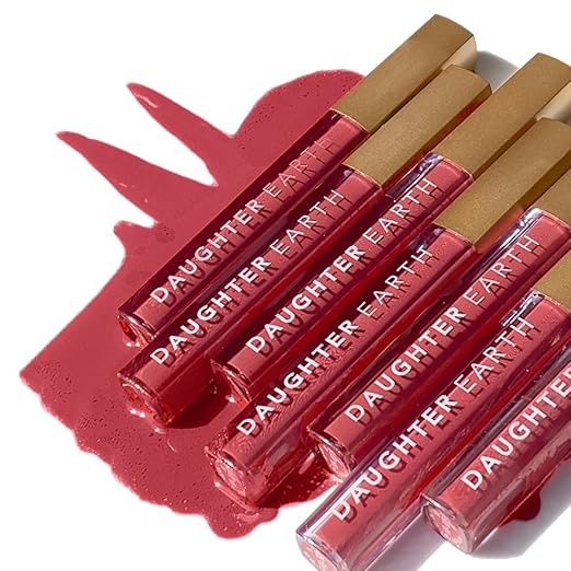 Daughter Earth Liquid Lipstick With Vitamin E & Hyaluronic Acid the Original Pink - 5.0 Ml