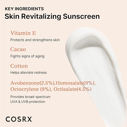 Cosrx Vitamin E SPF 50+ Daily Sunscreen - 50 ml
