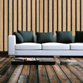 Indian Royals Brown Color Wallpaper for Furniture Wooden Wallpaper Waterproof Brown Wallpaper
