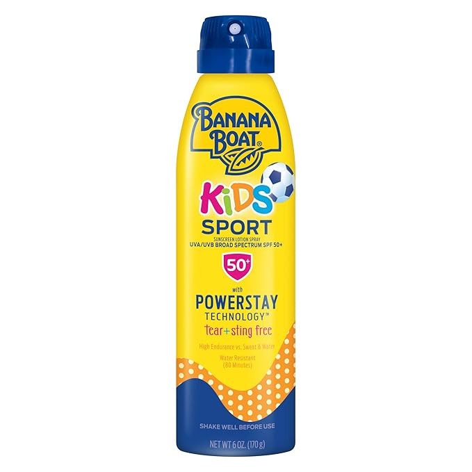 Banana Boat Sunscreen For Oily Skin Type Spray Kids Sport Spf 50+ - 170 gms