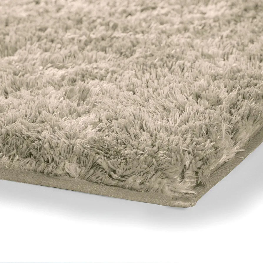 Luxe Home International Microfiber Bath Mat Super Soft Non Slip 60x90 cm Colour Beige