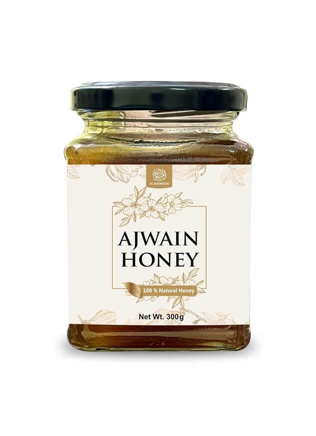 Al Masnoon Ajwain Honey Natural & Pure - 300 Gms