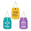Artvibes Eat Good Feel Good Wall Hanger for Home Decor | Decoration Wooden Hanging Items | Quotes Decor Items