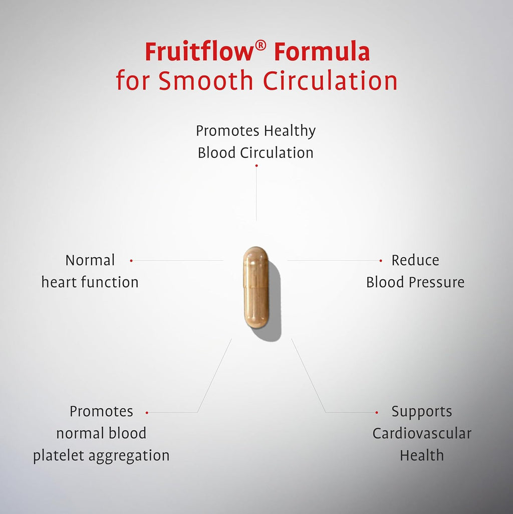 KrÃ¤uterhaus Sanct Bernhard Cardio Thrombo Fit Capsules | Heart & Blood Flow Support | Natural Formula for Healthy Cholesterol & BP | With Vitamin K2, Magnesium & Antioxidants | Vegan | 30 Capsules