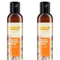 Glamour World Ayurvedic Glow Kesar Milk Face Wash - 100 ml (Pack of 2)