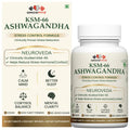 GROWFITZ KSM-66 Ashwagandha 1300mg Tablets | 60 Veg Tablets | Herbal Supplement | Supports Stress Management, Better Sleep, Muscle Recovery & Energy | for Men & Women