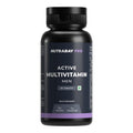 Nutrabay Pro Active Multivitamin for Men with Zinc, Magnesium, Vitamin B,C,A,E â€“ Enhances Energy, Immunity & Better Sleepâ€“ 60 Veg Capsules | 100% RDA for Viamins & Minerals | Purity Tested Supplement