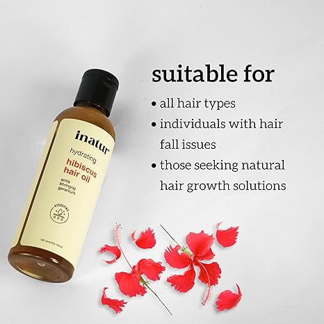 Inatur Hibiscus Hair Oil - 100 ml