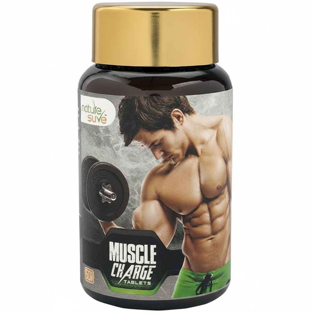 Nature Sure Muscle Charge Tablets for Men - 60 tabs