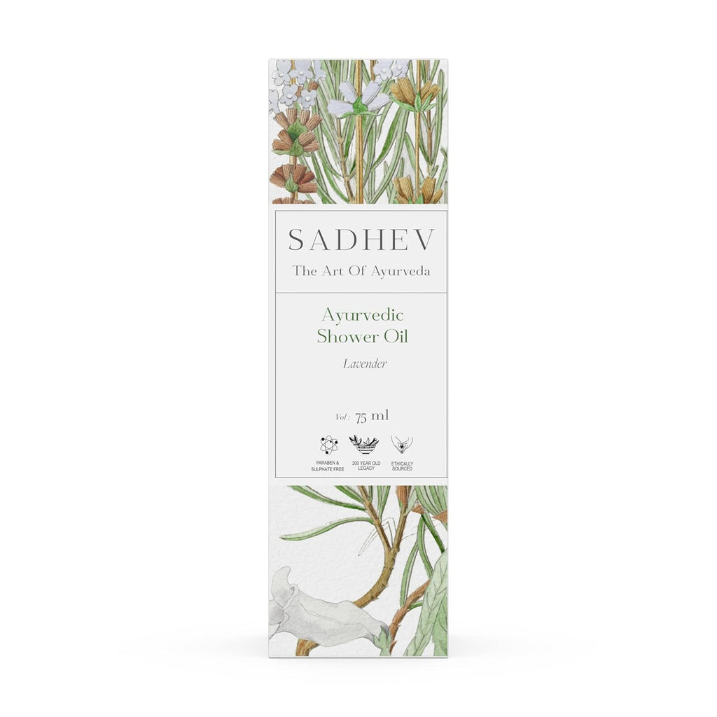 Sadhev Lavender Shower Oil - 75ml