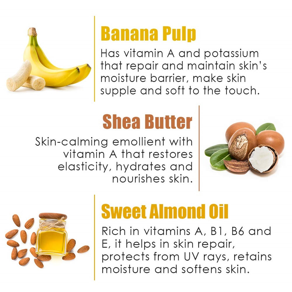 Wow Skin Science Banana Pulp Body Butter - 200 ml