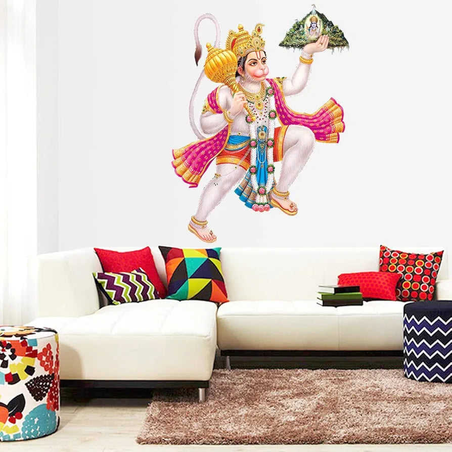 Rangoli White Glossy Vinyl Wall Sticker Premium Self-Adhesive Waterproof Parent-7 Design-12