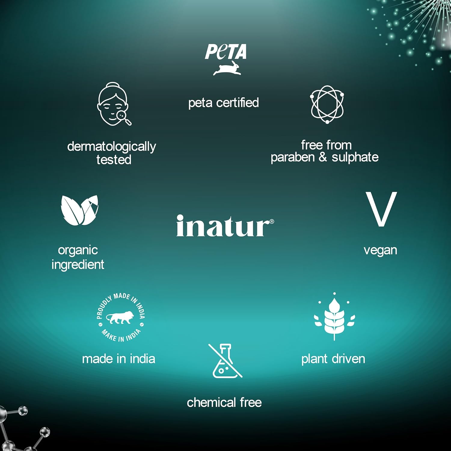 Inatur Niacinamide Shower Gel with Zinc PCA & Hyaluronic Acid - 400 ml
