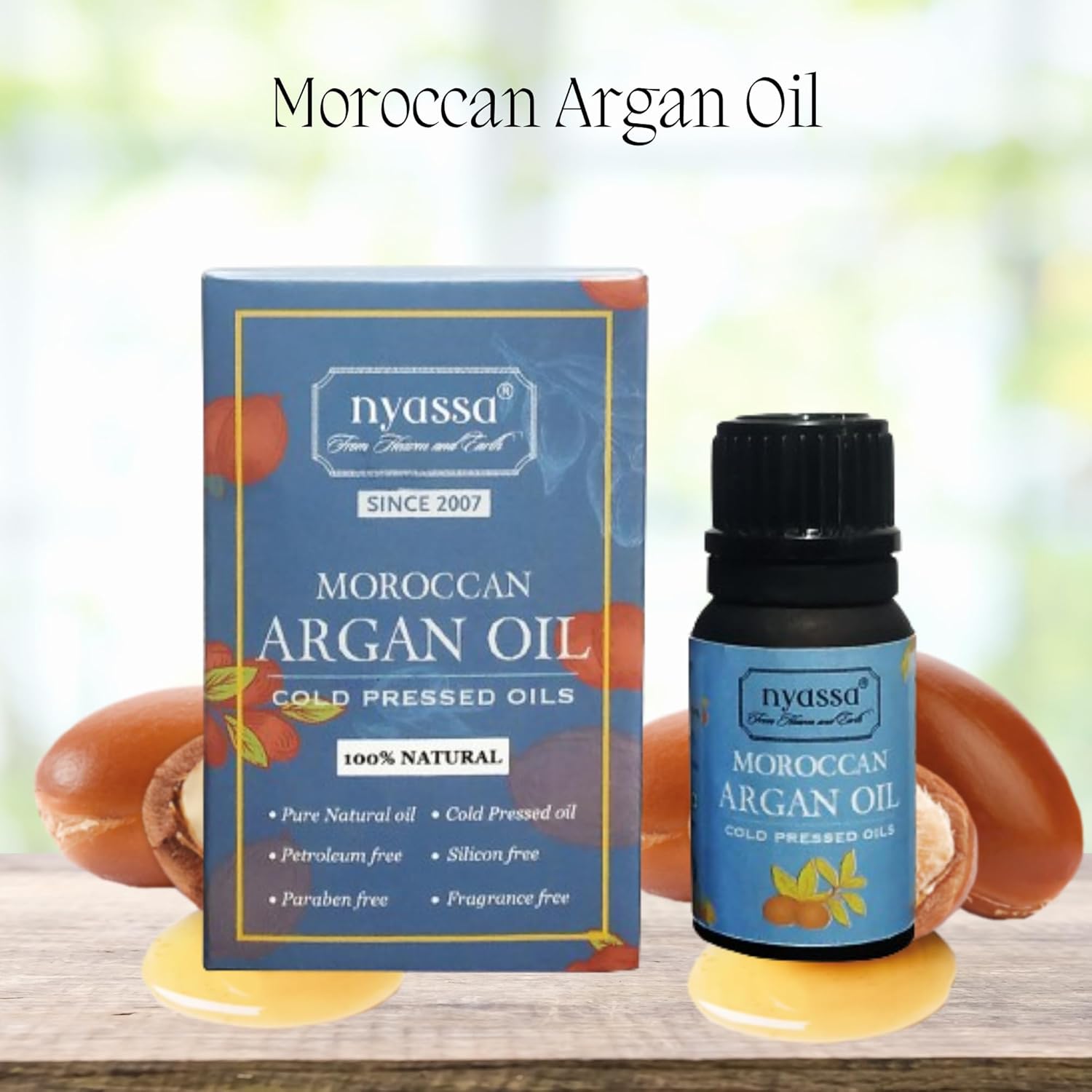Nyassa Moroccan Argan Oil - 10 Ml
