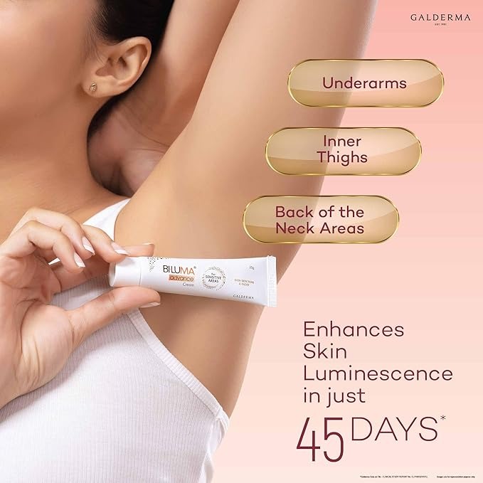 Biluma Advance Sensitive Areas Brightening Cream - 25 gms